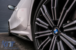 Калъфи за огледала подходящи за BMW 3 Series G20 G21 G28 (2017-up) Piano Black M Sport Дизайн LHD-image-6092848