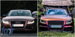 Предна Броня подходяща за Audi A5 8T Pre Facelift (2008-2011) RS5 Дизайн-image-6071740