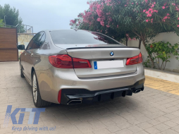 Пълен комплект за каросерия с Предни калници Хром , подходящ за BMW 5 Series G30 (2017-2019) M5 Дизайн-image-6071697