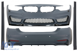 Комплект за тяло с централни Решетки , подходящ за BMW Серия 4 F36 Grand Купе (2013-03.2019) M4 Look-image-6074627