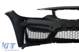 Комплект за каросерия, подходящ за BMW Серия 4 F36 Grand Купе (2013-03.2019) M4 Look с Решетки и накрайници на ауспуха Carbon-image-6074652