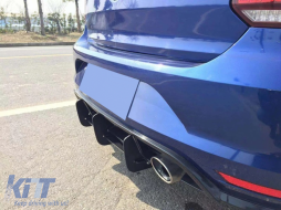 Удължител на Задна Броня за дифузьор подходящ за VW Polo 6R TFSI (2011-2018)-image-6084166
