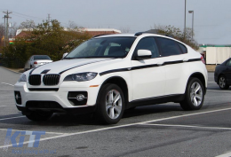 Релси на покрива подходящи за BMW X6 E71 E72 (2008-2015) Черен-image-6078985