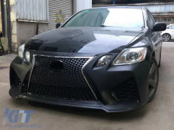 Предна Броня, подходяща за Lexus GS S190 (2005-2010) Конверсия към Lexus GS 300 F-Sport Look-image-6079283