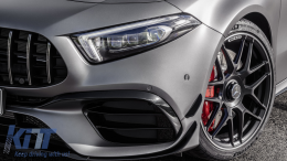 Предна Броня, подходяща за Mercedes A-Class W177 Хечбек / V177 Sedan (2018-Up) A45 Дизайн-image-6079628