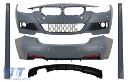 image-55-Пълен комплект за каросерия с дифузьор Ляво изход подходящ за BMW Серия 3 F30 (2011-2019) M-Performance дизайн