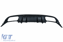 Предна Броня с двоен дифузьор и ауспух, подходяща за Mercedes C-Class A205 Cabriolet C205 Купе (2014-2019)-image-6078199