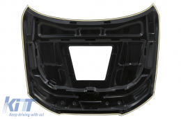 Добавки към предния капак с капак на двигателя подходящ за Audi A5 B8.5 (2012-2016) TFSI Дизайн-image-6082355