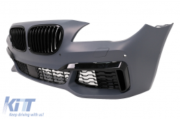 Предна Броня с Решетки , подходяща за BMW 7 Series F01 F02 (2009-2015) M760 Look-image-6083210