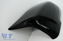 Калъфи за огледала с Централни решетки, двойна лента, подходящи за BMW X1 F48 Pre LCI (06.2015-2019) Piano Black M Design-image-6079930