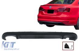 Въздушен дифузьор на Задна Броня подходящ за VW Jetta Mk6 VI (2011-2014) GLI Дизайн-image-6086286