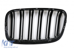 Предна Броня с бъбрековидни Решетки подходяща за BMW X6 E71 (2008-2014) M Performance Дизайн-image-6079963