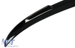 Спойлер за багажник подходящ за BMW 3 Series F30 F80 M3 Sedan (2011-2019) Piano Black-image-6083050