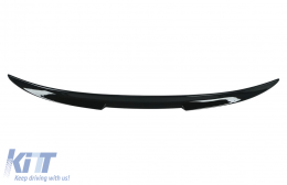 Спойлер за багажник подходящ за BMW 3 Series F30 F80 M3 Sedan (2011-2019) Piano Black-image-6083051