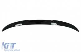 Спойлер за багажник подходящ за BMW 3 Series F30 F80 M3 Sedan (2011-2019) Piano Black-image-6083054