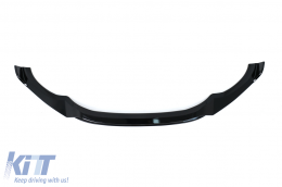 Спойлер за Предна Броня , подходящ за BMW X3 G01 X4 G02 (2018-Up) M Sport Дизайн Piano Black-image-6083229