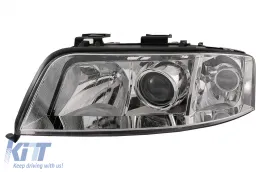 image-32-Headlight suitable for Audi A6 4B C5 (2001-2004) Limo Avant Chrome LEFT