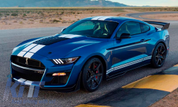 Предна Броня , подходяща за Ford Mustang Mk6 VI шесто поколение (2015-2017) GT500 Дизайн-image-6084423