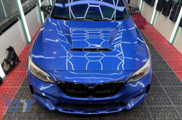 Добавки към предния капак, подходящ за BMW 1 Series F20 F21 (2010-2019) BMW 2 Series F22 F23 F87 M2 (2012-2019) CS Дизайн-image-6083973