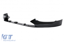 Спойлер за Предна Броня , подходящ за BMW 1 Series F20 F21 LCI (2015-2019) Хечбек M Sport Piano Black-image-6083199