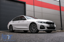 Пълен комплект разширения за каросерия, подходящи за BMW 3 Series G20 Sedan G21 Touring (2018-up) M340i Конкуренция Дизайн Черен Съвети-image-6092825