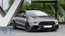 Предна Броня , подходяща за Mercedes CLA C118 Sedan X118 Shooting Brake (2019-up) CLA45 Дизайн-image-6086718