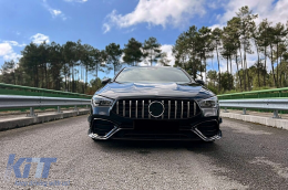 Предна Броня , подходяща за Mercedes CLA C118 Sedan X118 Shooting Brake (2019-up) CLA45 Дизайн-image-6126596