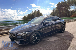 Предна Броня , подходяща за Mercedes CLA C118 Sedan X118 Shooting Brake (2019-up) CLA45 Дизайн-image-6126597