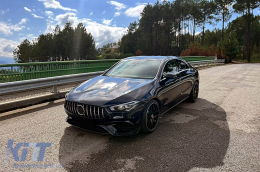 Предна Броня , подходяща за Mercedes CLA C118 Sedan X118 Shooting Brake (2019-up) CLA45 Дизайн-image-6126598