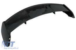 Спойлер на капака на покрива, подходящ за Mercedes GLA H247 (2020-up) Piano Black-image-6085052
