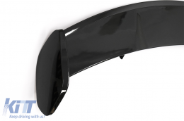 Спойлер на капака на покрива, подходящ за Mercedes GLA H247 (2020-up) Piano Black-image-6085054