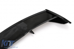 Спойлер на капака на покрива, подходящ за Mercedes GLA H247 (2020-up) Piano Black-image-6085055