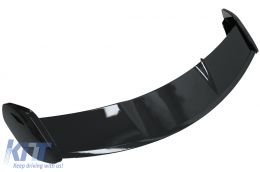 Спойлер на капака на покрива, подходящ за Mercedes GLA H247 (2020-up) Piano Black-image-6085056
