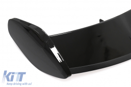 Спойлер на капака на покрива, подходящ за Mercedes GLA H247 (2020-up) Piano Black-image-6085059