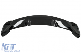Спойлер на капака на покрива, подходящ за Mercedes GLA H247 (2020-up) Piano Black-image-6085060