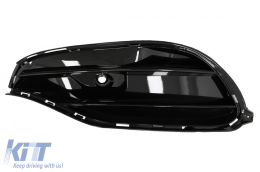 Странични решетки на Предна Броня , подходящи за Mercedes CLA W117 C117 X117 (2013-2018) Facelift CLA45 Дизайн Piano Black-image-6085900