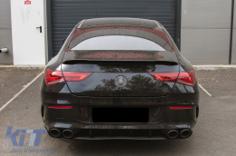 Спойлер за багажник подходящ за Mercedes CLA Купе C118 (2019-up) Piano Black-image-6097134