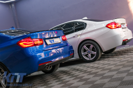 Спойлер за багажник подходящ за BMW 3 Series F30 (2011-2014) F30 LCI (2015-2019) Piano Black-image-6088619