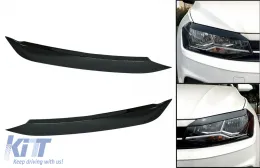image-37-Фарове Вежди подходящи за VW Polo AW MK6 (2018-2020) Piano Black