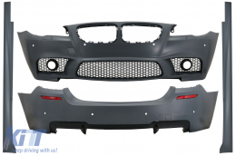 image-66-Пълен комплект за каросерия, подходящ за BMW 5 Series F10 LCI (2015-2017) M5 Дизайн