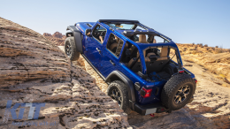 Метална Задна Броня, подходяща за Jeep Wrangler JL (2018-Up) 10th Anniversary Hard Rock Стил-image-6085275