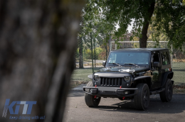 Метална Предна Броня, подходяща за JEEP Wrangler / Rubicon JK (2007-2017) 10th Anniversary Hard Rock Стил-image-6085233