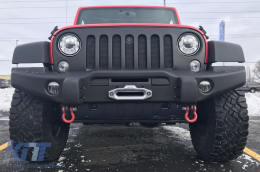 Предна защитна плоча, подходяща за резервни части за JEEP Wrangler JK (2007-2017) 10th Anniversary Hard Rock Guard Protection-image-6085851