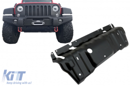 Предна защитна плоча, подходяща за резервни части за JEEP Wrangler JK (2007-2017) 10th Anniversary Hard Rock Guard Protection-image-6085890