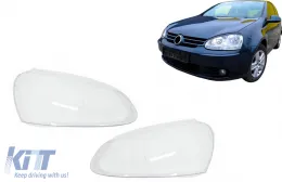 Фарове за фарове Стъкла подходящи за VW Golf 5 V (2003-2009) Чисто-image-6109206