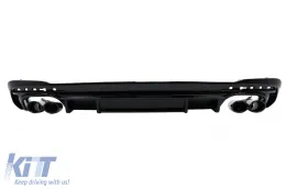 image-3-Дифузьор на Задна Броня , подходящ за Audi A4 B9 8W Facelift (2020-) само S-line RS Дизайн