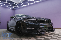Предна Броня подходяща за BMW 5 Series G30 G31 (2017-2019) M5 Спорт Дизайн с ACC-image-6094267