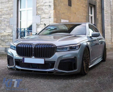 Спойлер за Предна Броня , подходящ за BMW 7 Series G11 G12 LCI M Sport (02.2019-up) Piano Black-image-6089063