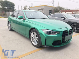 Предна Броня , подходяща за BMW 3 Series F30 F31 Non LCI & LCI (2011-2018) Конверсия към G80 M3 Дизайн-image-6089911