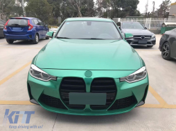 Предна Броня , подходяща за BMW 3 Series F30 F31 Non LCI & LCI (2011-2018) Конверсия към G80 M3 Дизайн-image-6089913